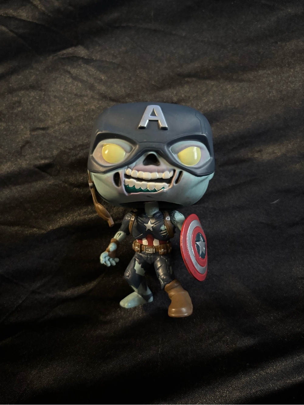 Funko Pop! Marvel Captain America Zombie Vinyl Figure Bobblehead Loose
